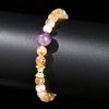Natural Citrine Amethyst Prosperity Bracelet Natural Citrine Amethyst Prosperity Bracelet