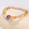 Natural Citrine Amethyst Prosperity Bracelet Natural Citrine Amethyst Prosperity Bracelet