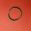 Colorful Tibetan 925 Silver Six True Words Bracelet Colorful Tibetan 925 Silver Six True Words Bracelet