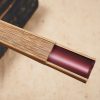Gradient Hollow Engraved Bamboo Folding Fan Gradient Hollow Engraved Bamboo Folding Fan