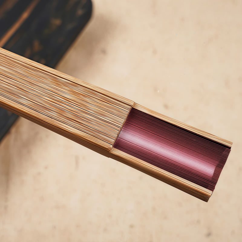 Gradient Hollow Engraved Bamboo Folding Fan Gradient Hollow Engraved Bamboo Folding Fan