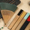 Handmade Bamboo Frame Vintage Folding Fan Handmade Bamboo Frame Vintage Folding Fan