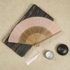 Handmade Bamboo Frame Vintage Folding Fan Handmade Bamboo Frame Vintage Folding Fan