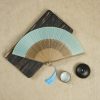 Handmade Bamboo Frame Vintage Folding Fan Handmade Bamboo Frame Vintage Folding Fan