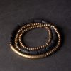 Lava-Gestein & Messing: Mehrlagiges Armband für innere Ruhe Lava Rock Brass Multi-Turn Calm Bracelet