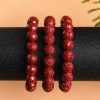 Natural Cinnabar Om Mani Padme Hum Bracelet Natural Cinnabar Om Mani Padme Hum Bracelet