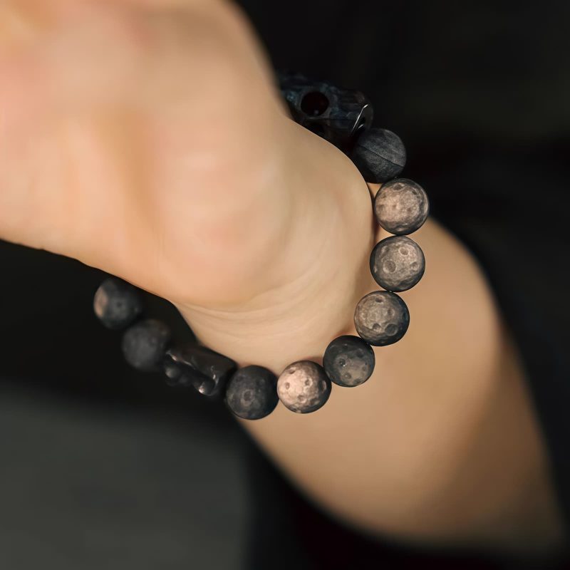 Silver Sheen Obsidian Soothing Bracelet Silver Sheen Obsidian Soothing Bracelet
