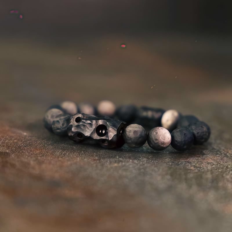 Silver Sheen Obsidian Soothing Bracelet Silver Sheen Obsidian Soothing Bracelet