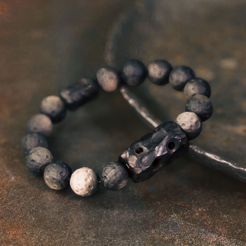 Silver Sheen Obsidian Soothing Bracelet Silver Sheen Obsidian Soothing Bracelet