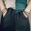 Tibetan Agate Copper Protection Triple Wrap Bracelet Tibetan Agate Copper Protection Triple Wrap Bracelet