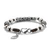 Tibetan Copper & Silver Auspicious Cloud Bracelet Tibetan Copper & Silver Auspicious Cloud Bracelet