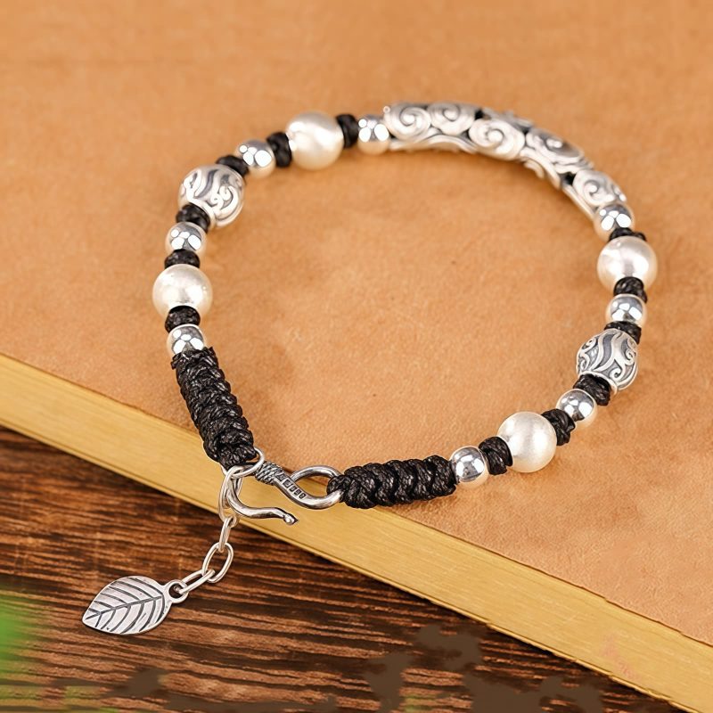 Tibetan Copper & Silver Auspicious Cloud Bracelet Tibetan Copper & Silver Auspicious Cloud Bracelet