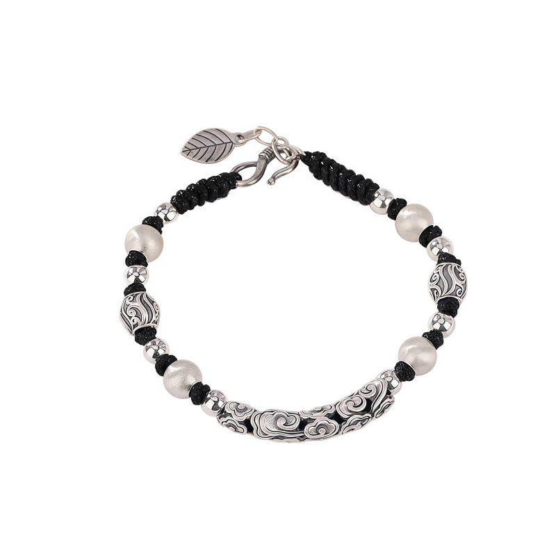 Tibetan Copper & Silver Auspicious Cloud Bracelet Tibetan Copper & Silver Auspicious Cloud Bracelet