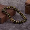 Tibetan Natural Stone Buddha Mantra Bracelet Tibetan Natural Stone Buddha Mantra Bracelet