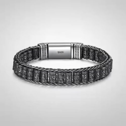 Pulseira Tibetana de Cobre Om Mani Padme Hum