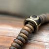 Tibetan Dzi Bead Double Wrap Calm Bracelet Tibetan Dzi Bead Double Wrap Calm Bracelet