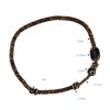 Tibetan Dzi Bead Double Wrap Calm Bracelet Tibetan Dzi Bead Double Wrap Calm Bracelet