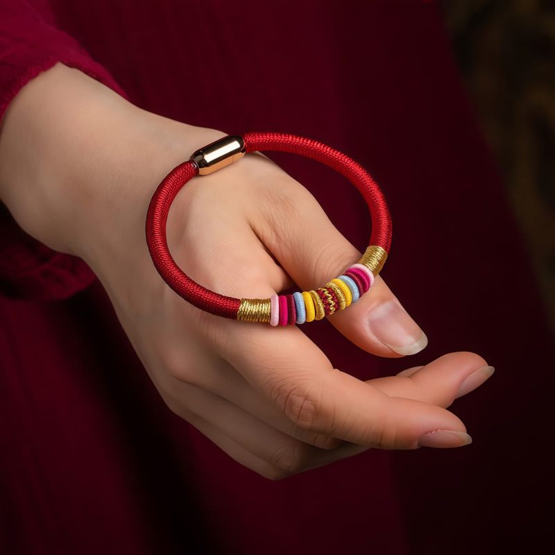 Tibetan Handmade King Kong Knot Bracelet Tibetan Handmade King Kong Knot Bracelet