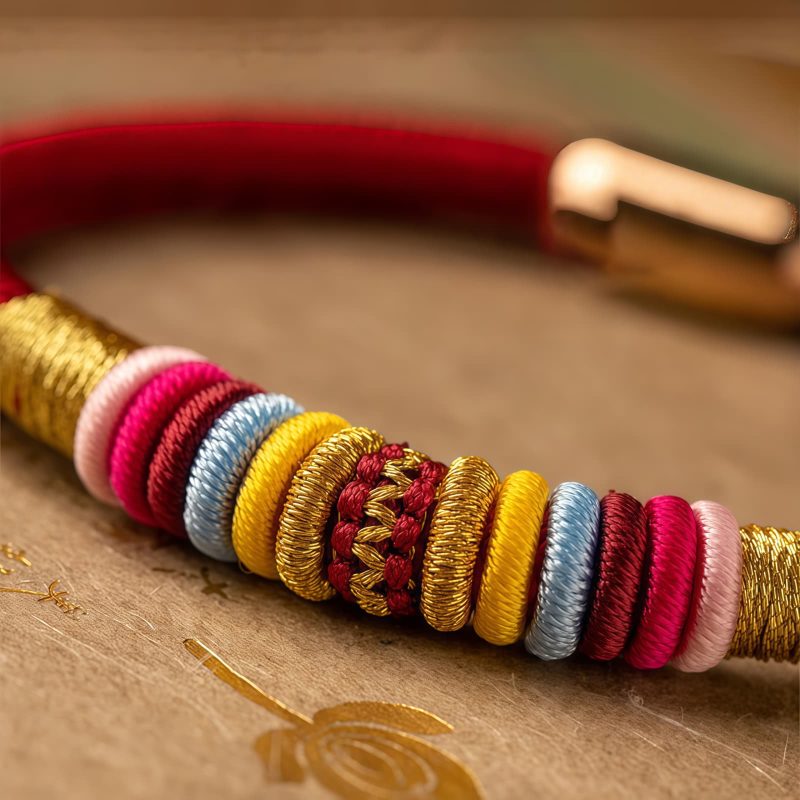 Tibetan Handmade King Kong Knot Bracelet Tibetan Handmade King Kong Knot Bracelet