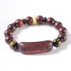 Tibetan Red Sandalwood Om Mani Padme Hum Meditation Bracelet Tibetan Red Sandalwood Om Mani Padme Hum Meditation Bracelet