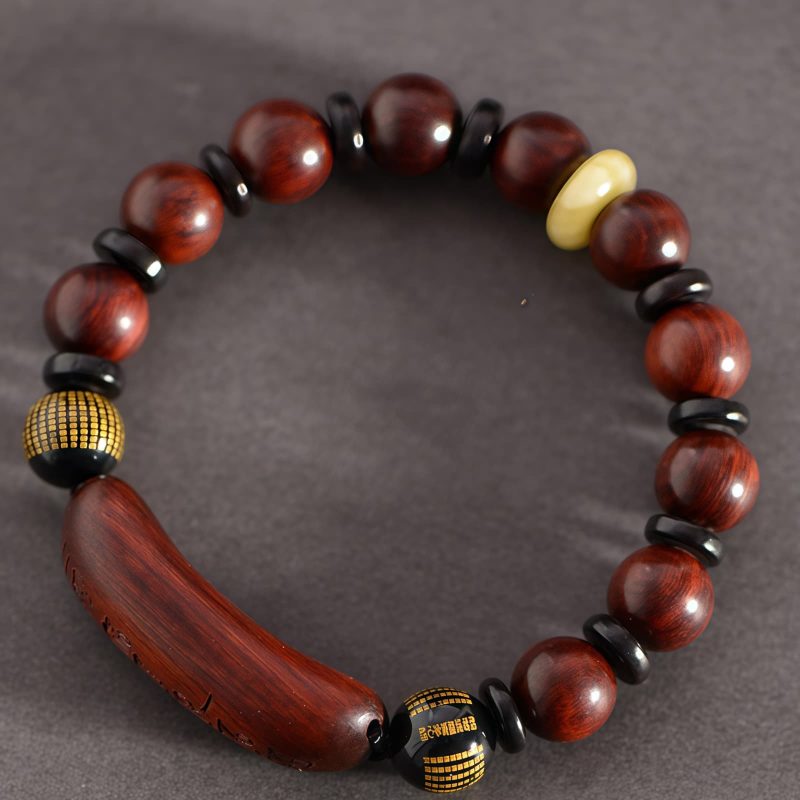 Tibetan Red Sandalwood Om Mani Padme Hum Meditation Bracelet Tibetan Red Sandalwood Om Mani Padme Hum Meditation Bracelet