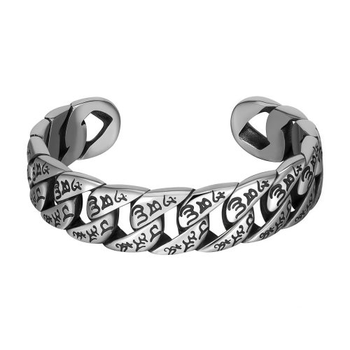Tibetan Titanium Steel Om Mani Padme Hum Bracelet Tibetan Titanium Steel Om Mani Padme Hum Bracelet