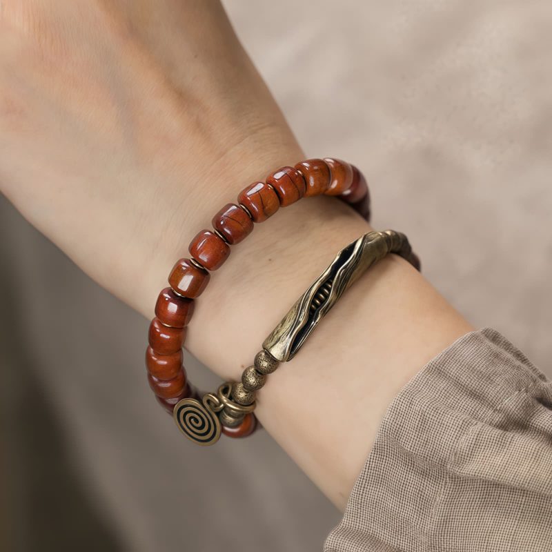Tibetan Yak Bone Copper Balance Bracelet Tibetan Yak Bone Copper Balance Bracelet