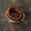 Tibetan Yak Bone Copper Balance Bracelet Tibetan Yak Bone Copper Balance Bracelet