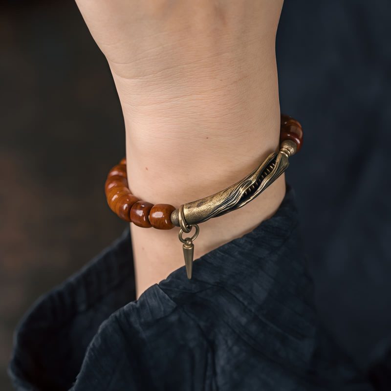 Tibetan Yak Bone Copper Strength Bracelet Tibetan Yak Bone Copper Strength Bracelet