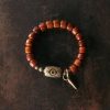 Yak Bone Tibetan Dzi Strength Bracelet Yak Bone Tibetan Dzi Strength Bracelet