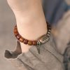 Yak Bone Tibetan Dzi Strength Bracelet Yak Bone Tibetan Dzi Strength Bracelet