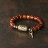 Yak Bone Tibetan Dzi Strength Bracelet Yak Bone Tibetan Dzi Strength Bracelet