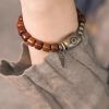 Yak Bone Tibetan Dzi Strength Bracelet Yak Bone Tibetan Dzi Strength Bracelet