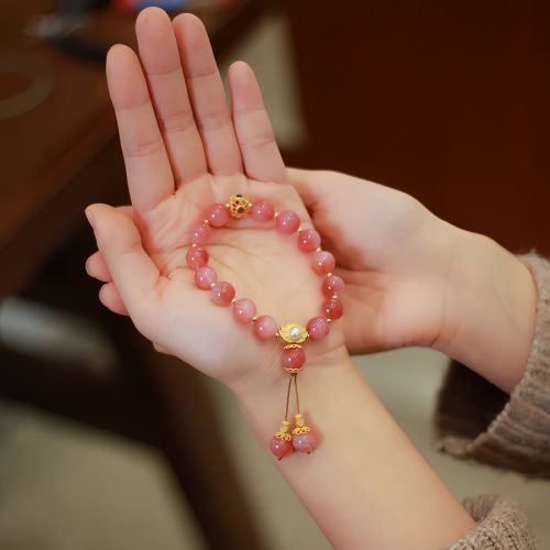 S925シルバー 蓮の花 覚醒と癒やしのブレスレット(塩源瑪瑙) S925シルバー 蓮の花 覚醒と癒やしのブレスレット(塩源瑪瑙)