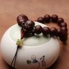 Tibetan Bodhi Seed Agate Wealth Wrist Mala Tibetan Bodhi Seed Agate Wealth Wrist Mala