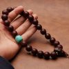 Tibetan Bodhi Seed Agate Wealth Wrist Mala Tibetan Bodhi Seed Agate Wealth Wrist Mala