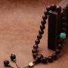 Tibetan Bodhi Seed Agate Wealth Wrist Mala Tibetan Bodhi Seed Agate Wealth Wrist Mala