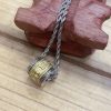 Tibetan Copper Om Mani Padme Hum Pendant Necklace Tibetan Copper Om Mani Padme Hum Pendant Necklace