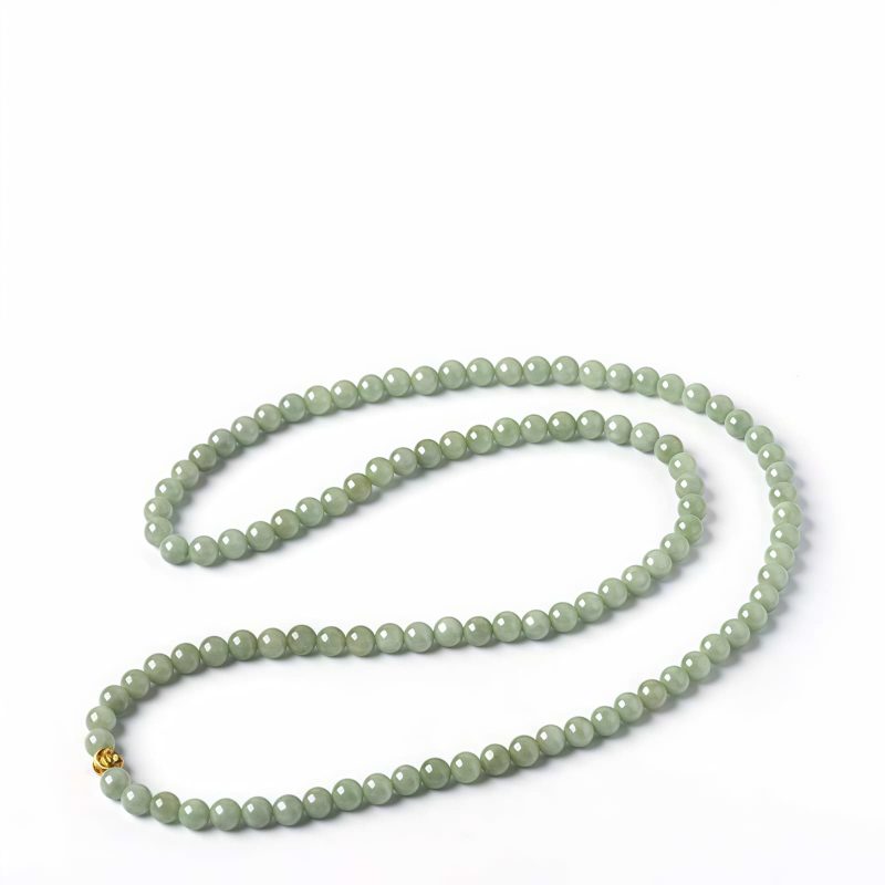 Tibetan Jade 108 Beads Luck Bracelet Tibetan Jade 108 Beads Luck Bracelet