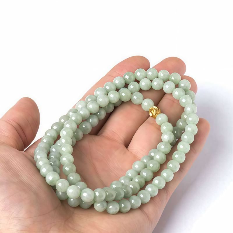 Tibetan Jade 108 Beads Luck Bracelet Tibetan Jade 108 Beads Luck Bracelet