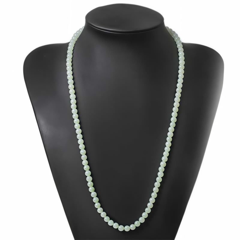Tibetan Jade 108 Beads Luck Bracelet Tibetan Jade 108 Beads Luck Bracelet