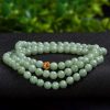 Tibetan Jade 108 Beads Luck Bracelet Tibetan Jade 108 Beads Luck Bracelet