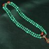 Tibetan Malachite 108 Mala Beads Necklace Tibetan Malachite 108 Mala Beads Necklace