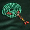 Tibetan Malachite 108 Mala Beads Necklace Tibetan Malachite 108 Mala Beads Necklace
