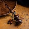 Tibetan Red Sandalwood Luck Key Chain Tibetan Red Sandalwood Luck Key Chain