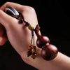 Tibetan Red Sandalwood Luck Key Chain Tibetan Red Sandalwood Luck Key Chain