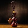Tibetan Red Sandalwood Luck Key Chain Tibetan Red Sandalwood Luck Key Chain