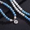 Tibetan White Turquoise Blessing Bracelet Tibetan White Turquoise Blessing Bracelet