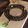 Turquoise Agarwood Meditation Bracelet with 108 Beads Turquoise Agarwood Meditation Bracelet with 108 Beads