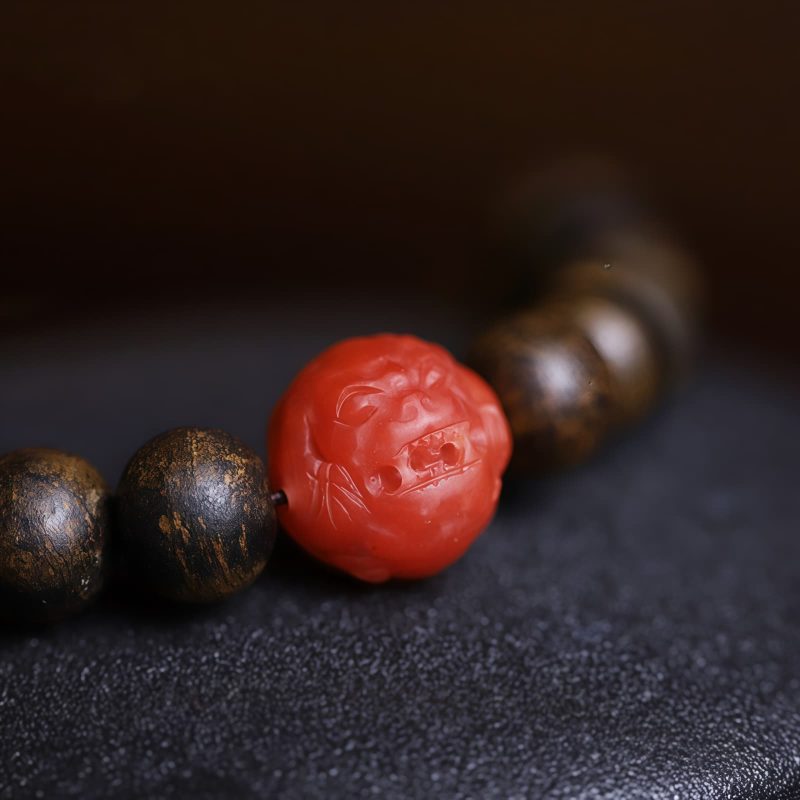 Turquoise Agarwood Meditation Bracelet with 108 Beads Turquoise Agarwood Meditation Bracelet with 108 Beads